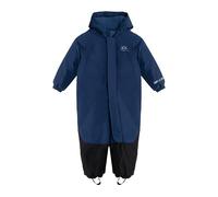 KADVA Combinaison de Ski pour Enfants KIKO Jr Couleur Bleu Marine Taille 92 cm Combinaison d'Hiver pour Garçons Imperméable Coupe-vent avec Capuche et Bandes Réfléchissantes Doublure en Polaire