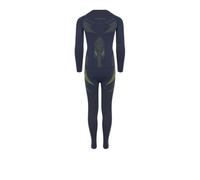 KADVA - Ensemble sous-Vêtements Thermiques Enfant, AlpineStep Thermo Light Plus, Bleu Marine sans Coutures, 128-140 - Haut Manches Longues & Bas
