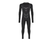 KADVA - Ensemble sous-Vêtements Thermiques Homme AlpineStep Thermo Light Plus sans Coutures, Noir, M/L - Haut Manches Longues & Bas