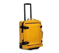 KADVA Lazio Valise de Voyage à roulettes I 44 litres I Bagage Cabine à Main I Coque Souple avec 2 roulettes I Cadre Télescopique I Poids 2,7 kg I Couleur Gelb