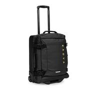 KADVA Lazio Valise de Voyage à roulettes I 74 litres I Bagage Cabine à Main I Coque Souple avec 2 roulettes I Cadre Télescopique I Poids 2,7 kg I Couleur Noir