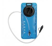KADVA Poche d'hydratation - Anti-Fuite et Facile à Nettoyer - Thermoplastique sans BPA avec système ClickFit - 2 litres - Bleu - pour la randonnée, la Course et Le Cyclisme