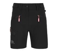 KADVA Reto Short XS pour Femme, pour l'extérieur, Le Trekking, Le Sport, Respirant, séchage Rapide, Coupe régulière, Taille réglable, 4 Poches, idéal pour la randonnée et Le Quotidien, Noir, S