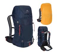 KADVA Sendero Sac à dos de trekking 35 l | Système de portage WINDSPIRE | Ventilation et poids léger | Hydrophobe | Sangles de hanche et de poitrine réglables | Détails réfléchissants | Sangles