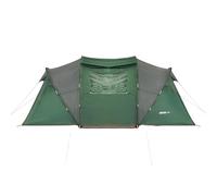 KADVA Tente Kavio 4.2 | Tente pour 4 Personnes avec 2 Chambres à Coucher | Grande entrée avec éclairage | Étanchéité 2000 mm | Moustiquaire | Cadre extérieur Stable | Compact (68 × 30 cm, 11,96 kg)