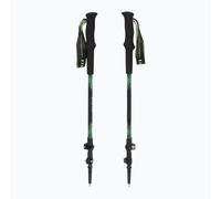 KADVA Torre Bâtons de randonnée en carbone réglables et pliables Vert