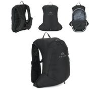 Kadva - Zivo 10 L Sac À Dos De Randonnée - Nylon Léger, Sangle Pectorale avec Sifflet, Poche Hydratation, Détails Réfléchissants - Noir