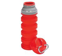 KAE Gourde pliable - Gourde pour chien - Peu encombrante - Pliable - Avec gamelle