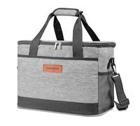 KAEFUYS Grand Sac Isotherme Repas 33 L Glacière Isotherme Sac Réfrigéré Pratique Imperméable pour Hommes Femmes Pique-Nique Camping Plage Voyage