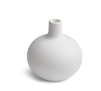 Kähler Globo Bougeoir Blanc Hauteur 16,5 cm Diamètre 15 cm