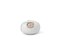 Kähler, Hammershøi Poppy Candle Holder Ø 7,5 cm White W. Deco Porte-Bougies, Multicolore, Unisexe Adulte