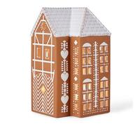 Kähler Photophore Gingerbread grand 17 cm Marron