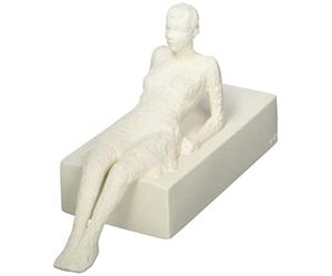 Kähler L'Attentif H13 cm Sculptures de caractère Surface non émaillée, blanc