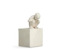 Kähler Le Curieux H12.5 cm Sculptures de caractère Non émaillé, Blanc