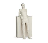 Kähler L'hédoniste H22 cm Sculptures de caractère Surface Non émaillée, Blanc