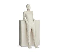 Kähler L'hédoniste H22 cm Sculptures de caractère Surface Non émaillée, Blanc