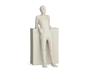 Kähler L'hédoniste H22 cm Sculptures de caractère Surface non émaillée, blanc