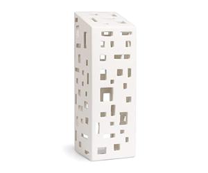 Kähler Lichthaus High Building Urbania Objet de Collection Design Danois Blanc