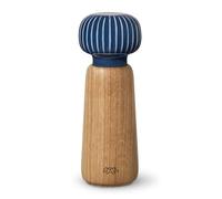 Kähler Moulin H18 cm Hammershøi manuel design danois Moulin à épices, indigo