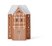 Kähler Photophore Gingerbread grand 17 cm Marron