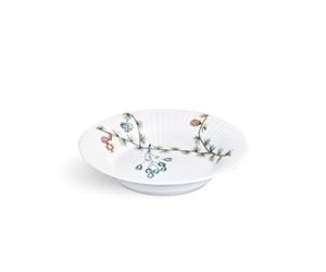 Kähler Plaque profonde Ø 21 cm Hammershøi Christmas Peinture aquarelle Blanc