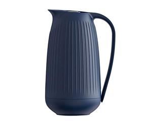 Kähler Pot isotherme 1,0 l Hammershøi fonction bouton pour thé et café, bleu
