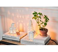 Kähler Urbania Maison lumineuse Smithy H10.5 blanc (17291)