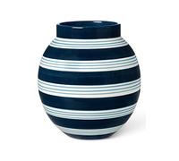 Kähler Vas Omaggion Nuovo bleu foncé. h20.5 cm