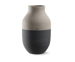 Kähler Vase Omaggio Circulare H31 cm Anthracite Gris