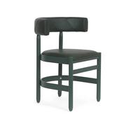 Källemo Fauteuil Botero Cuir Tärnsjö 8420 vert-piètement frêne vert