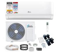 Kältebringer Climatiseur Split - 9000 BTU - 2,6 kW - Avec fonction chauffage, WiFi et App - très silencieux & économe en énergie, avec console au sol - Marque de qualité Allemande