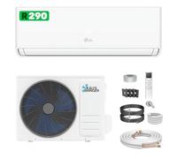 Kältebringer Climatiseur Split Réversible, 12000 BTU/h (3,7 kW), Sans Gaz F, Wi-Fi/Application, Réfrigérant R290, Très Silencieux