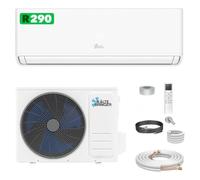 Kältebringer® Climatiseur Split Réversible 9000 BTU 2,8 kW R290 | Sans gaz F - climatiseur très silencieux avec WiFi et application, refroidissement kit de montage inclus