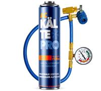 KÄLTEPRO Remplacement du gaz refrigerant R134a pour Clim Auto Réfrigérant de Climatisation 3-en-1 : Gaz, Huile & Anti-fuite Équivalent 755g R134a - 1995-2016