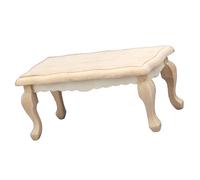 Kaeltsyn 1: 12 échelle Maisons de poupées Miniatures scènes Accessoire Minis Bois Table Basse
