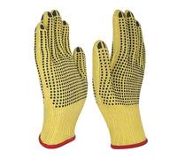 Kaeltsyn 1 paire de gants en fibre d ' aramide Résistance à l ' abrasion Opérations de machines de construction robustes Ignifuge jusqu ' à 200 °C Gants de soudage