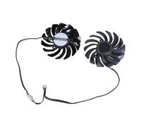 Kaeltsyn 2 pièces PLD09210B12HH 85mm 4Pin Ventilateur de Refroidissement de Carte vidéo pour GTX1660S Refroidisseur de Carte Graphique Accessoires de Ventilateur de Remplacement de Jeu