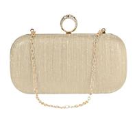 Kaeltsyn à main de soirée à la mode avec bandoulière en chaîne détachable, idéal pour les cocktails de bal et les, à poignée supérieure