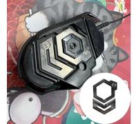Kaeltsyn Accessoire de Poids de Souris de Jeu pour la Configuration de la | Deux pièces métalliques, valeurs visibles, contrôle précis des sensations, manipulation du bureau, précision