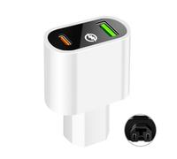 Kaeltsyn Adaptateur d ' Alimentation USB C 66W, Rapide, pour vélos électriques, Motos, Divers Gadgets numériques, chargeurs de téléphone pour Cycle électrique