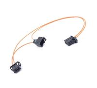 Kaeltsyn Adaptateur de câble de dérivation en fibre de 20 cm pour module stéréo de véhicule Adaptateur visuel de fibre de diagnostic