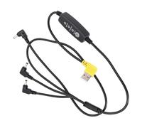 Kaeltsyn Adaptateur de Refroidissement de Cordon de contrôleur de Ventilateur d ' Alimentation USB à 3 Vitesses pour Divers Petits appareils contrôleur de Vitesse de Ventilateur USB