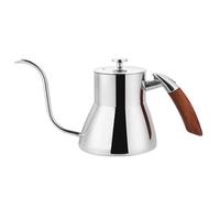 Kaeltsyn Appareil à café artisanal robuste en acier inoxydable avec bec fin pour une parfaite et un versement contrôlé Goutteur professionnel en acier inoxydable