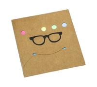 Kaeltsyn Bloc-notes adhésif repositionnable de couleur fluorescente pour journal, carnet, planificateur, scrapbooking et fabrication de cartes