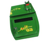 Kaeltsyn Boîte aux lettres d'extérieur en fer résistant à la rouille - Résistante aux intempéries - À fixer au mur - Grenouilles décoratives