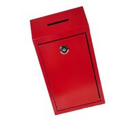 Kaeltsyn Boîte aux lettres murale imperméable de grande capacité verrouillée pour les dons