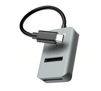 Kaeltsyn Boîtier externe NVME USB 3 Successeurs prend en charge UASP TRIM Plug Play Design pour ordinateur tablette MKey NVMe Hub USB C