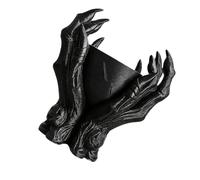 Kaeltsyn Bol à bibelots avec sculpté en forme de griffe du diable | Forme de griffe noire sculptée, prête à être exposée, organisation thématique pour clés et bijoux ou pièces de