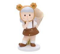 Kaeltsyn Buste de fille en résine Pot de fleurs séchées Décoration de la maison Articles d'ameublement Pot de fleurs Belles Formes Vase Pots de jardin et Grand avec résine