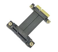 Kaeltsyn Câble d ' extension PCIe avec construction flexible, 10cm | Configuration PCIe Lane, routage flexible des câbles, relocalisation des connexions pour les plates-formes